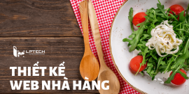 Dịch vụ thiết kế web nhà hàng khách sạn chuyên nghiệp