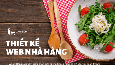 Dịch vụ thiết kế web nhà hàng khách sạn chuyên nghiệp