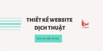 Dịch vụ thiết kế web công ty dịch thuật - thông dịch viên