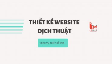 Dịch vụ thiết kế web công ty dịch thuật - thông dịch viên