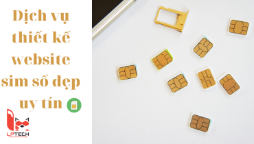 Dịch vụ thiết kế website sim số đẹp uy tín