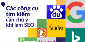 Các công cụ tìm kiếm khác ngoài Google khi làm SEO cần chú ý
