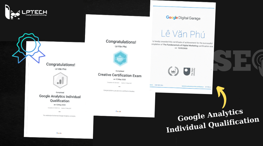 Google analytics individual certification
