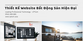 Thiết kế website bất động sản hiện đại
