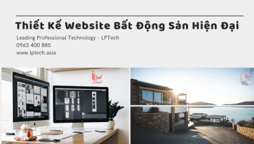 Thiết kế website bất động sản hiện đại