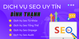 Dịch vụ seo Top 1 chuyên nghiệp  tại Quận Bình Thạnh