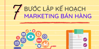 7 Bước lập kế hoạch marketing bán hàng tăng hiệu quả trong kinh doanh