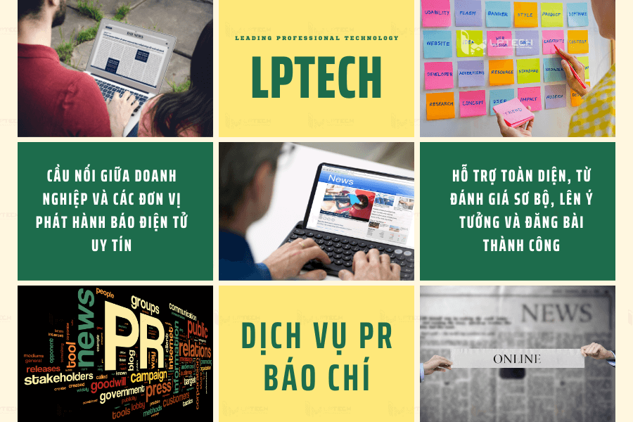 Dịch vụ PR Báo Chí chất lượng tại LPTech