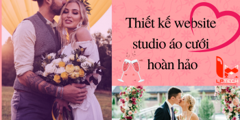 Thiết kế website studio áo cưới hoàn hảo