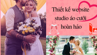 Thiết kế website studio áo cưới hoàn hảo