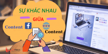 Sự khác nhau giữa content facebook và content website