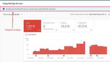 Google tạm thời vô hiệu hóa xác thực vấn đề trong Search Console