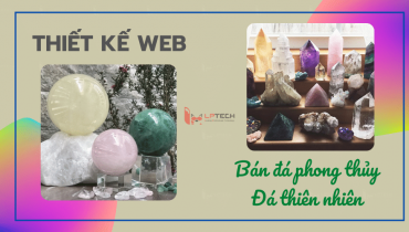 Thiết kế web bán đá phong thủy, đá thiên nhiên công nghệ mới