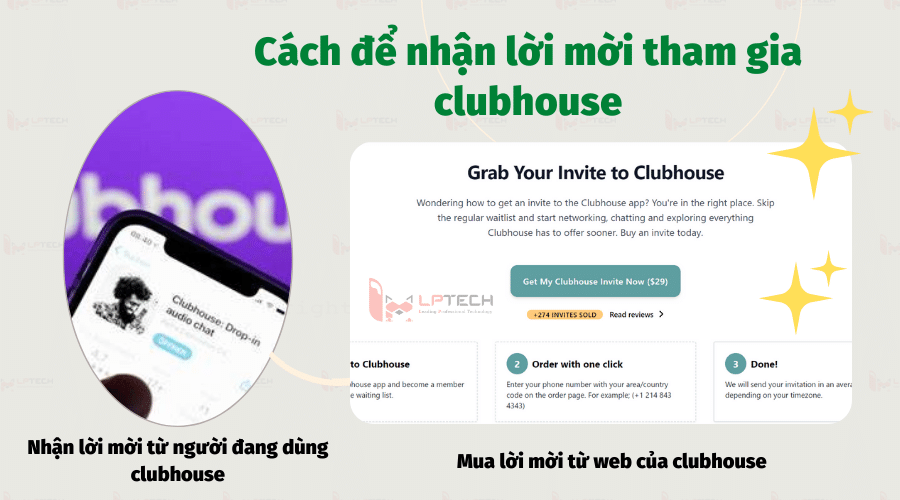 Cách để nhận được lời mời từ Clubhouse