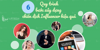 Quy trình 6 bước xây dựng chiến dịch Influencer Marketing hiệu quả