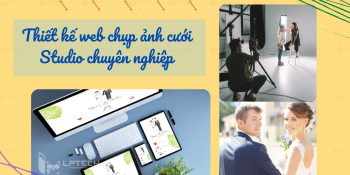 Thiết kế website chụp ảnh cưới studio chuyên nghiệp