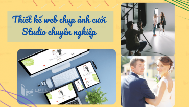 Thiết kế website chụp ảnh cưới studio chuyên nghiệp