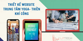 Thiết kế web trung tâm Yoga - Thiền - Khí công