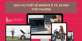 Dịch vụ thiết kế website ô tô, xe máy thời thượng
