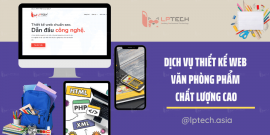 Dịch vụ thiết kế web văn phòng phẩm chất lượng cao