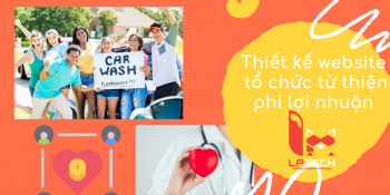 Thiết kế website tổ chức từ thiện phi lợi nhuận