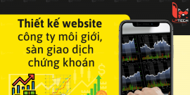 Thiết kế website công ty - sàn giao dịch chứng khoán