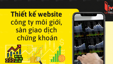 Thiết kế website công ty - sàn giao dịch chứng khoán