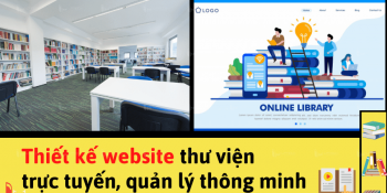 Thiết kế website thư viện trực tuyến, quản lý thông minh