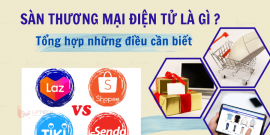 Sàn thương mại điện tử là gì? Tổng hợp những điều cần biết