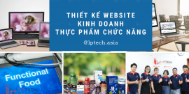 Thiết kế website kinh doanh thực phẩm chức năng