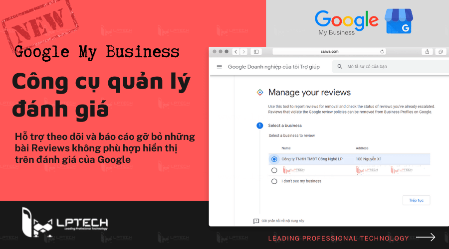 Google My Business phát hành công cụ quản lý đánh giá