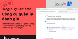 Google My Business phát hành công cụ quản lý đánh giá