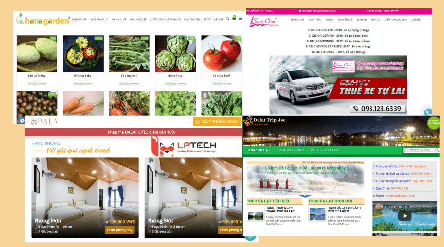 thiết kế website tại Đà Lạt
