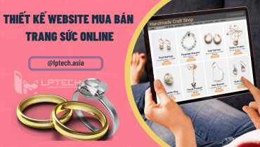 Thiết kế website mua bán trang sức online uy tín