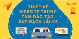 Thiết kế website trung tâm đào tạo, sát hạch lái xe