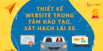 Thiết kế website trung tâm đào tạo, sát hạch lái xe