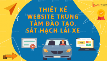 Thiết kế website trung tâm đào tạo, sát hạch lái xe