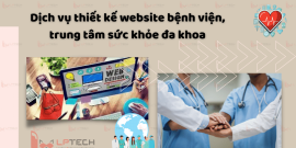 Dịch vụ thiết kế website bệnh viện, trung tâm sức khoẻ đa khoa
