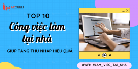 Tăng thu nhập với top 10 công việc tại nhà sau