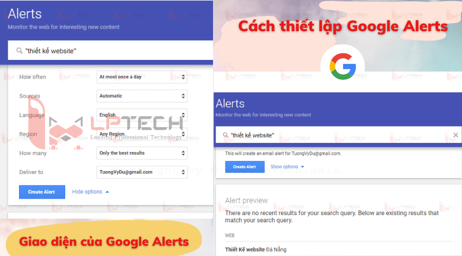 Hướng dẫn sử dụng Google Alerts hiệu quả