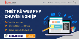 Dịch vụ thiết kế web PHP chuyên nghiệp tại LP Tech