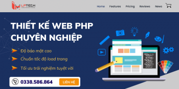 Dịch vụ thiết kế web PHP chuyên nghiệp tại LP Tech