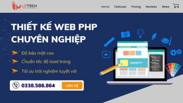 Dịch vụ thiết kế web PHP chuyên nghiệp tại LP Tech