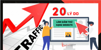 Lý do thứ hạng và lưu lượng truy cập giảm trong quá trình SEO website?