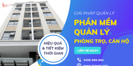 Phần mềm quản lý nhà trọ, căn hộ dịch vụ, nhà cho thuê chuyên nghiệp