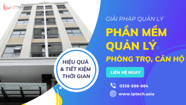 Phần mềm quản lý nhà trọ, căn hộ dịch vụ, nhà cho thuê chuyên nghiệp