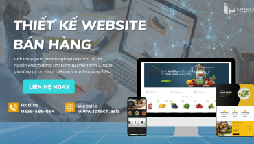 Thiết kế website bán hàng chuẩn SEO