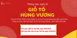 Thông báo lịch nghỉ Lễ Giỗ Tổ Hùng Vương 2022