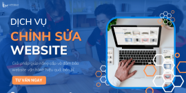 Dịch vụ Chỉnh sửa website chuẩn seo và công nghệ mới nhất