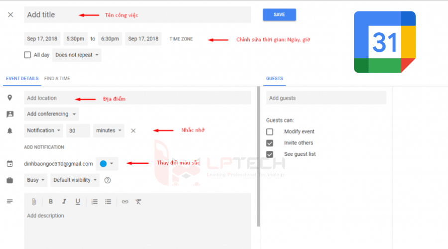 Google Calendar Là Gì? Cách Sử Dụng Google Calendar Quản Lý Công Việc